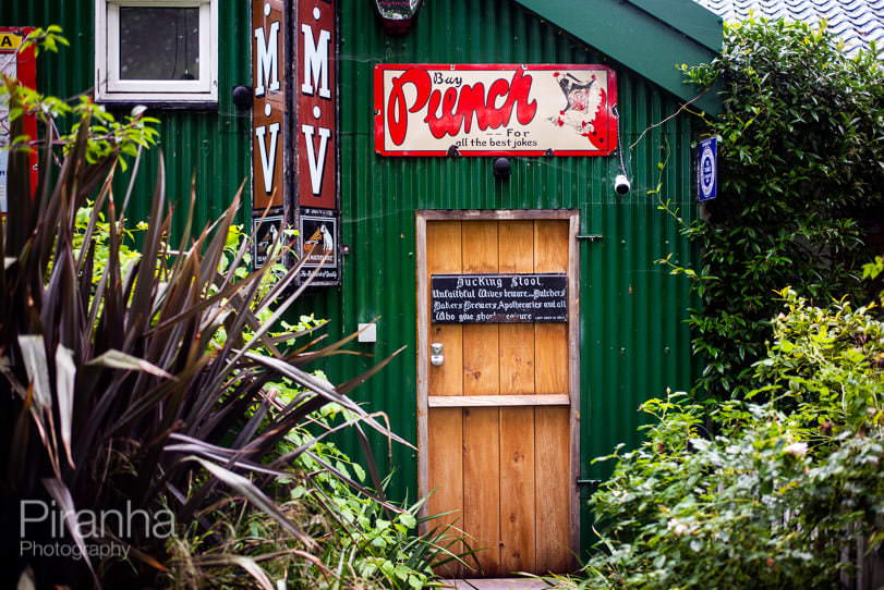 PHotography of community and houses on Eel Pie Island