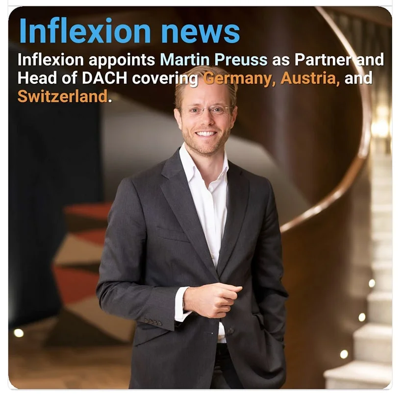 Private equity company portrait on LinkedIn 