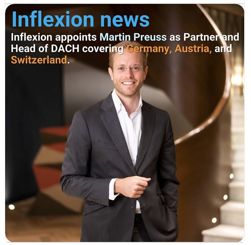 Private equity company portrait on LinkedIn