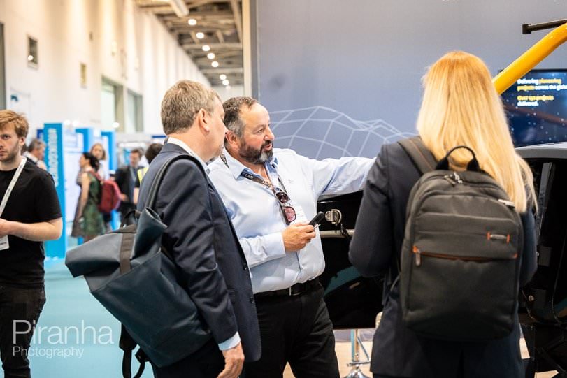 Exhibition stand photographer at Excel exhibition centre in London - professional photography of the day and visitors