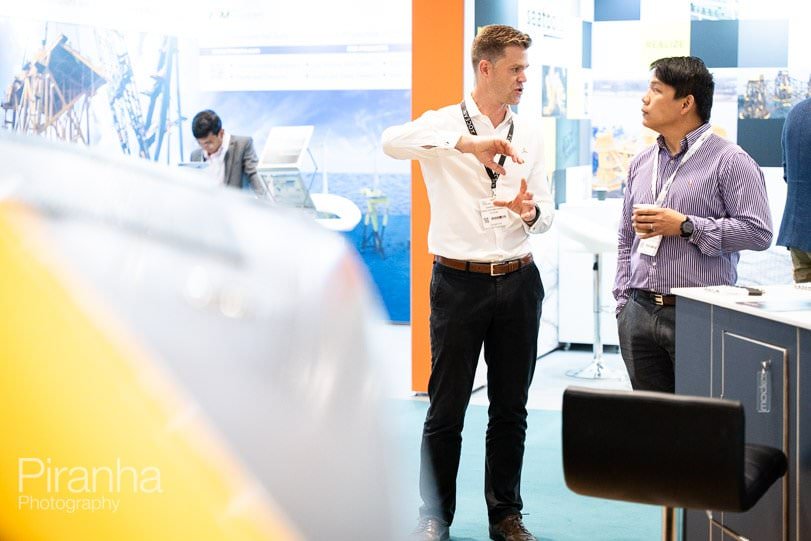 Exhibition stand photographer at Excel exhibition centre in London - professional photography of the day and visitors