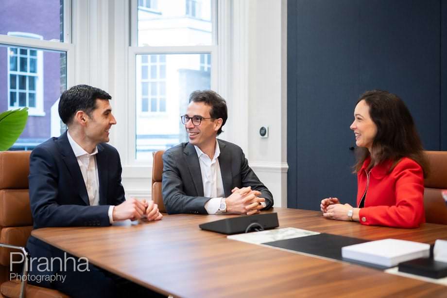 Headshot and group photography for Private Equity company's website
