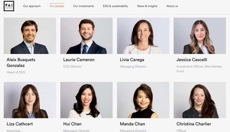 Headshots taken for private equity company in London and Paris