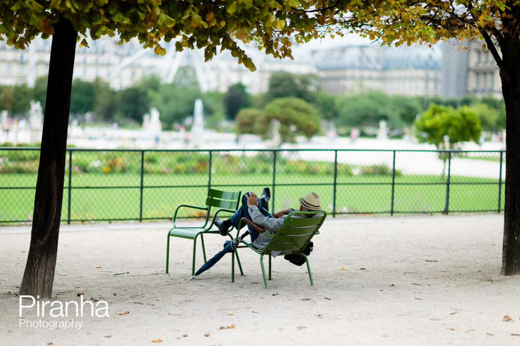 Professional photograph taken in Paris