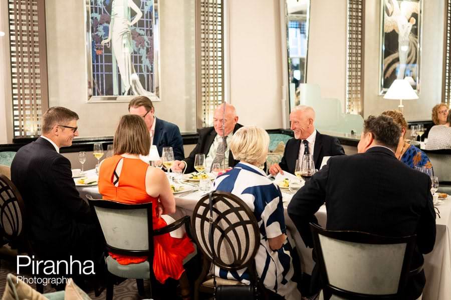 Venue in London's evening event photography - guests