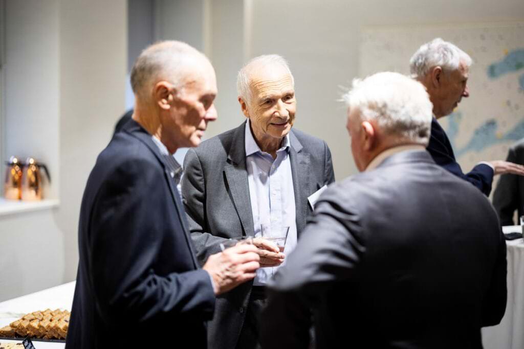 photograph of attendee at London conference