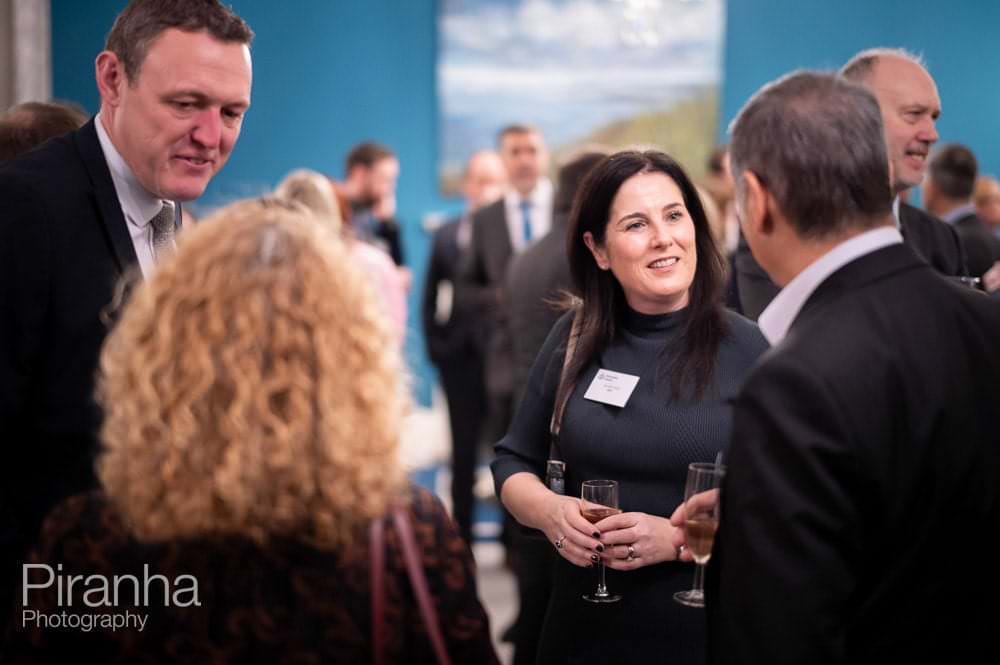 Irish Embassy in London event photographer - Dinner photography of guests