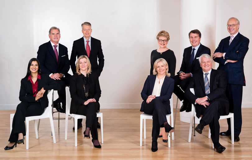 Corporate Photographer London Board Photograph, Kingfisher Group (double page spread) in London