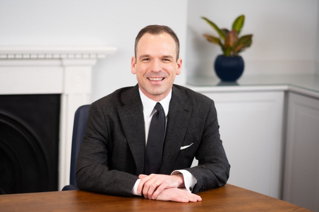 Barrister photographed in chambers in central London.